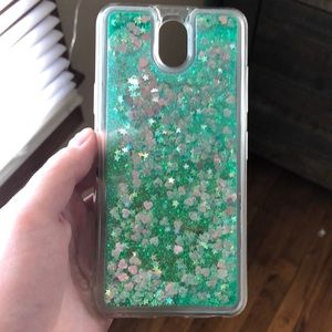 LG Neon Plus quicksand case